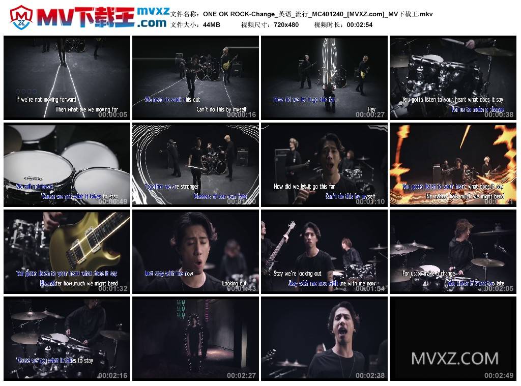 ONE OK ROCK-Change_英语_流行_MC401240